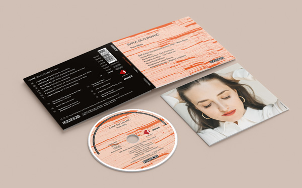 Designs von CD, Booklet, Digipack für KAIROS Wien